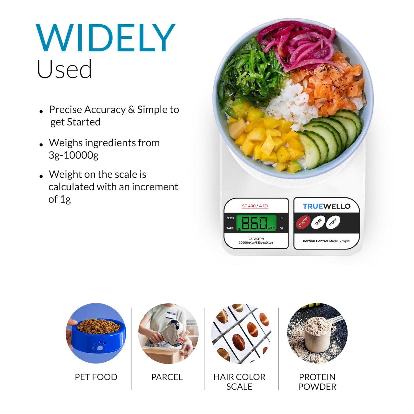 Truewello Kitchen Scale