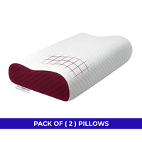 Truewello Cervical Neck Pillow ( Pack Of 2 ) ( Buy One Get One FREE )