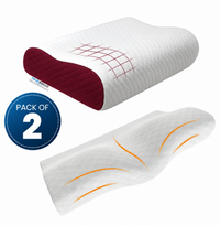 Truewello Cervical Neck Pillow ( Pack Of 2 ) ( Buy One Get One FREE )