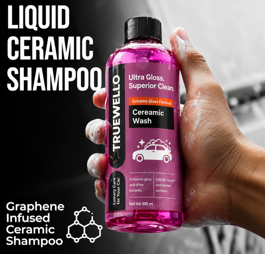 Truewello Ceramic Shampoo - 2 in 1 Effect | Coating + Shampoo 300 ML