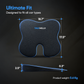 Truewello Ultimate Car Wedge Seat Cushion Hi Density