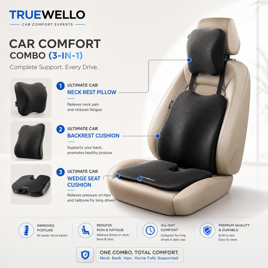 Truewello Pro Car Comfort Combo Bundle